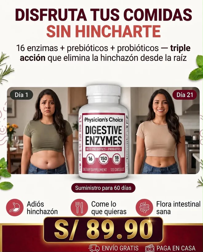 DIGESTIVE ENZYMES - PROBIOTICOS